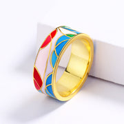 Artist Enamel Ring