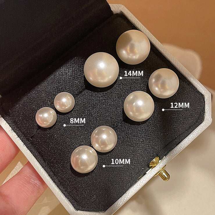 Classic Large Pearl Vintage Earrings