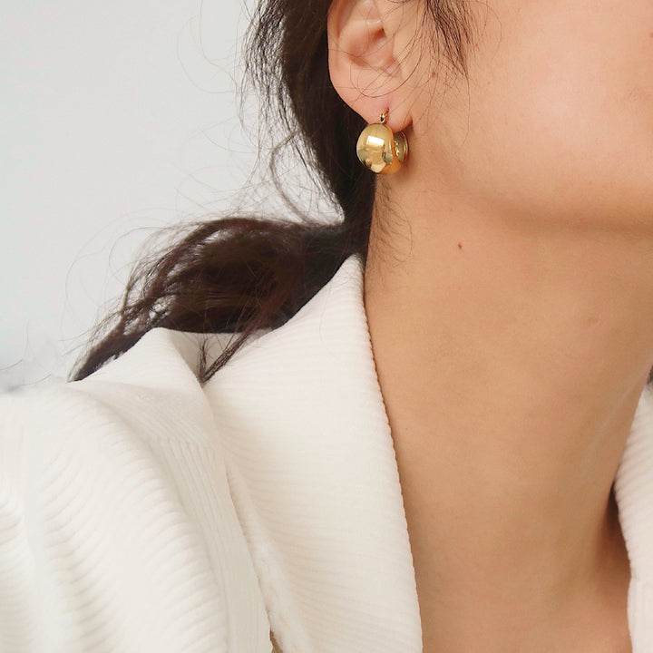 Vintage Hemisphere Earrings