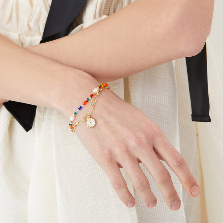 Colourful Beaded Stacking Bracelet