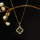 Double Sided Clover Necklace