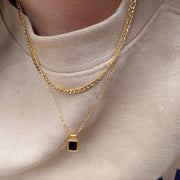 Layered necklace set