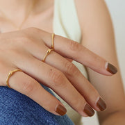 Irregular Basic Thin Ring