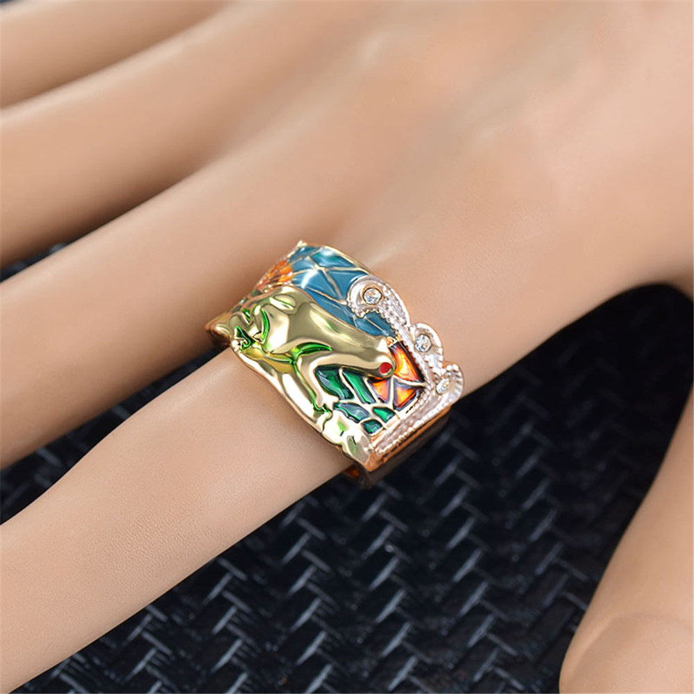 Crystal Cherry Blossom Tree Ring
