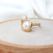 Baroque Vintage Freshwater Pearl Rings