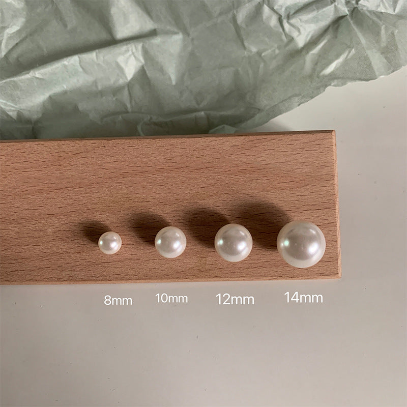 Classic Large Pearl Vintage Earrings