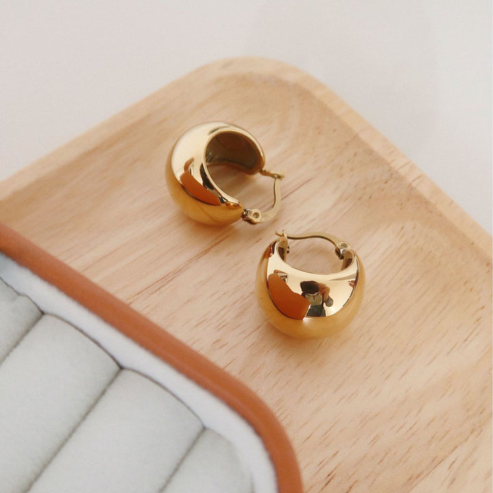 Vintage Hemisphere Earrings