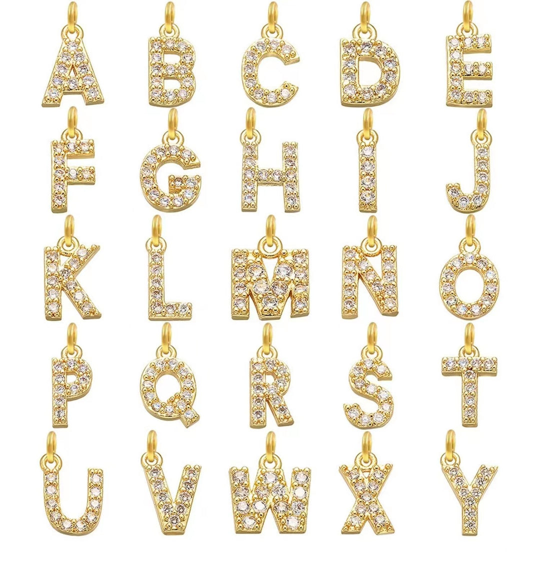 French Style Letter Necklace