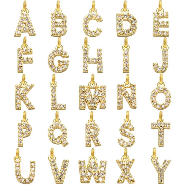 French Style Letter Necklace