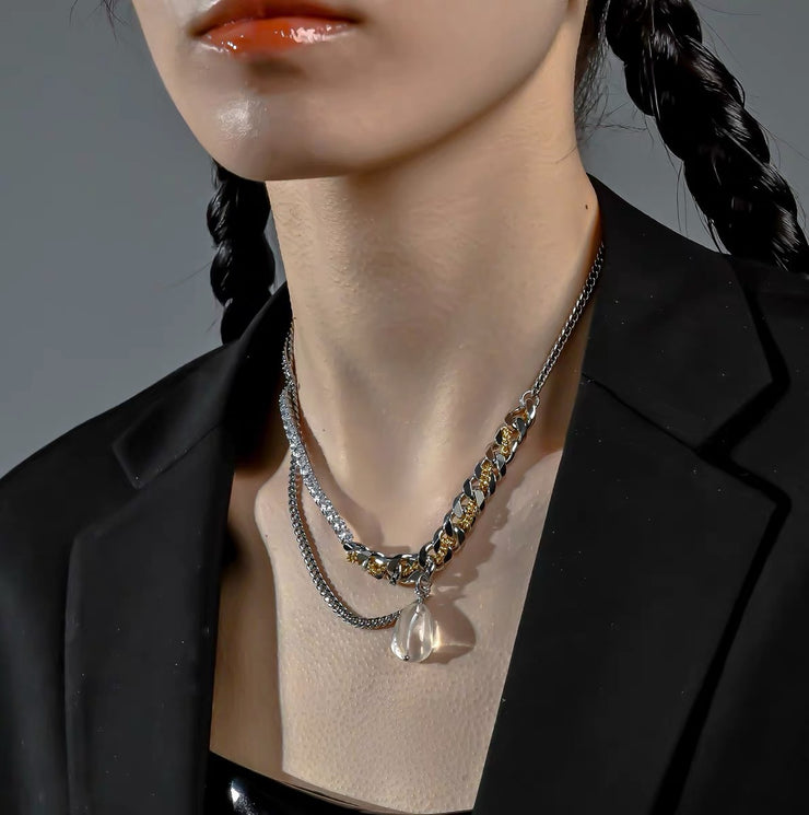 Personalized design multi-layer necklace