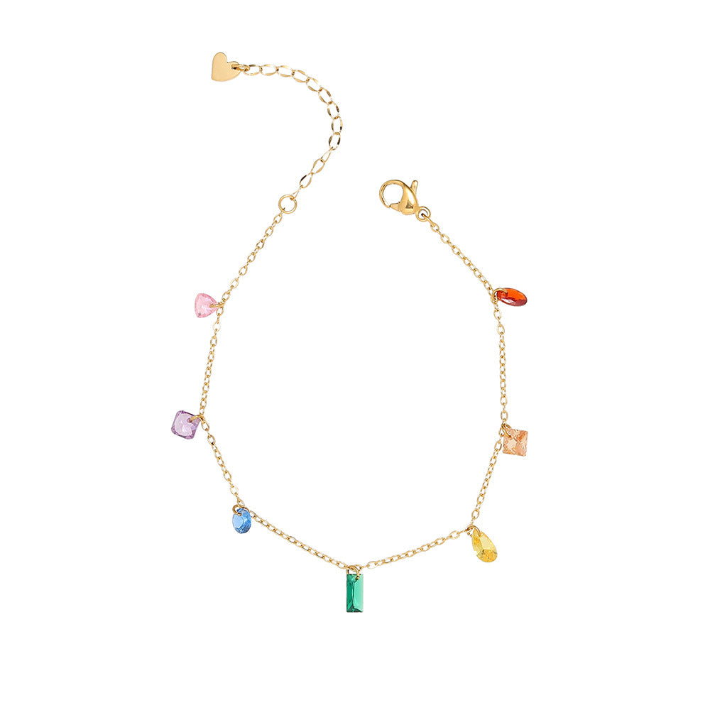 Summer Dream Rainbow Diamond Bracelet/Necklace