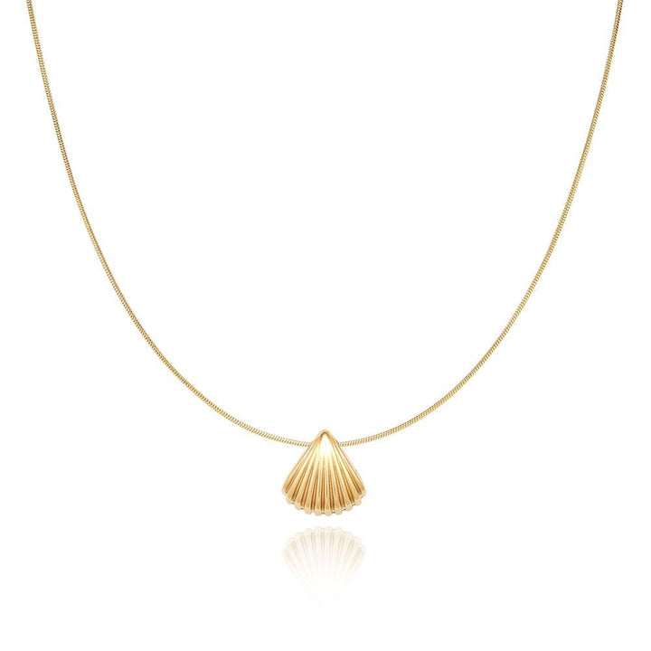 Scalloped Shell Necklace