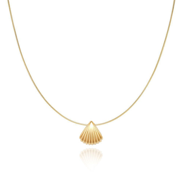 Scalloped Shell Necklace
