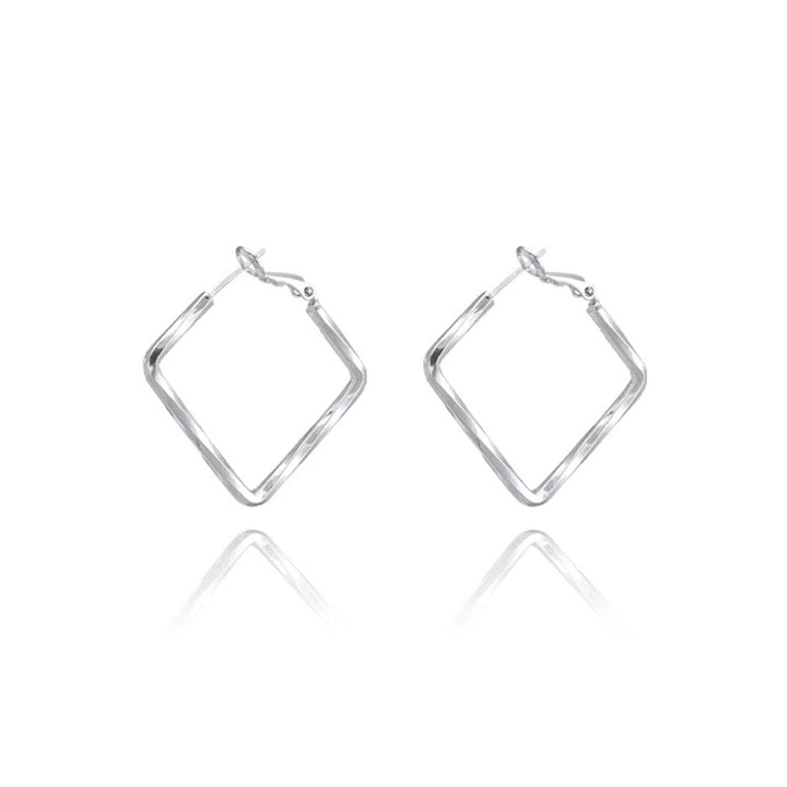 Square Hoop Earrings