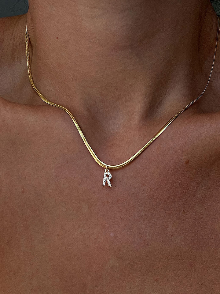 French Style Letter Necklace