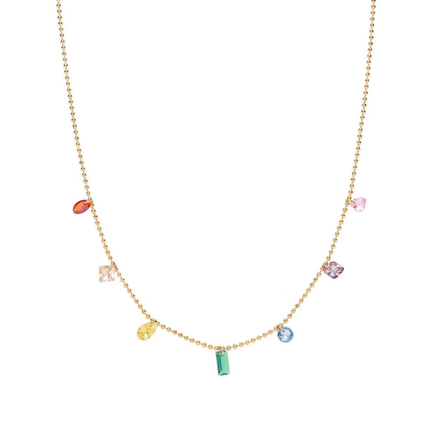 Summer Dream Rainbow Diamond Bracelet/Necklace