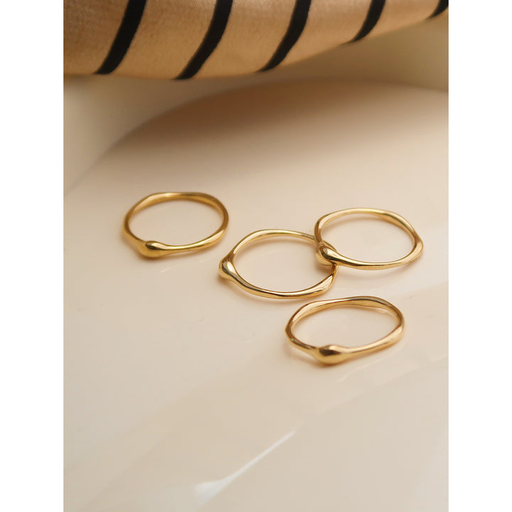 Irregular Basic Thin Ring