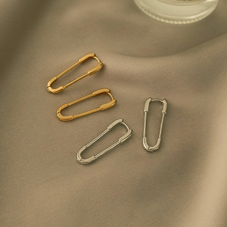 Paperclip Earrings