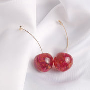 Celia Pink Cherry Earrings