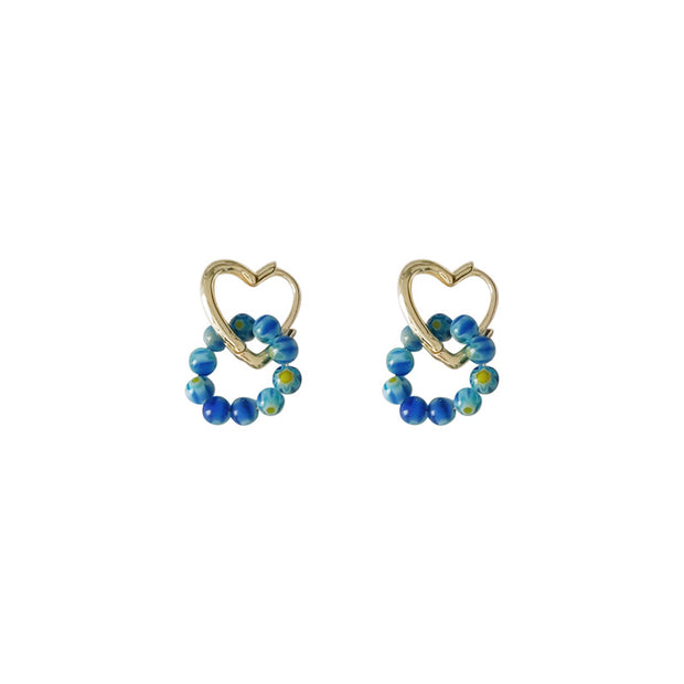 Azure Planet Handcrafted Earrings