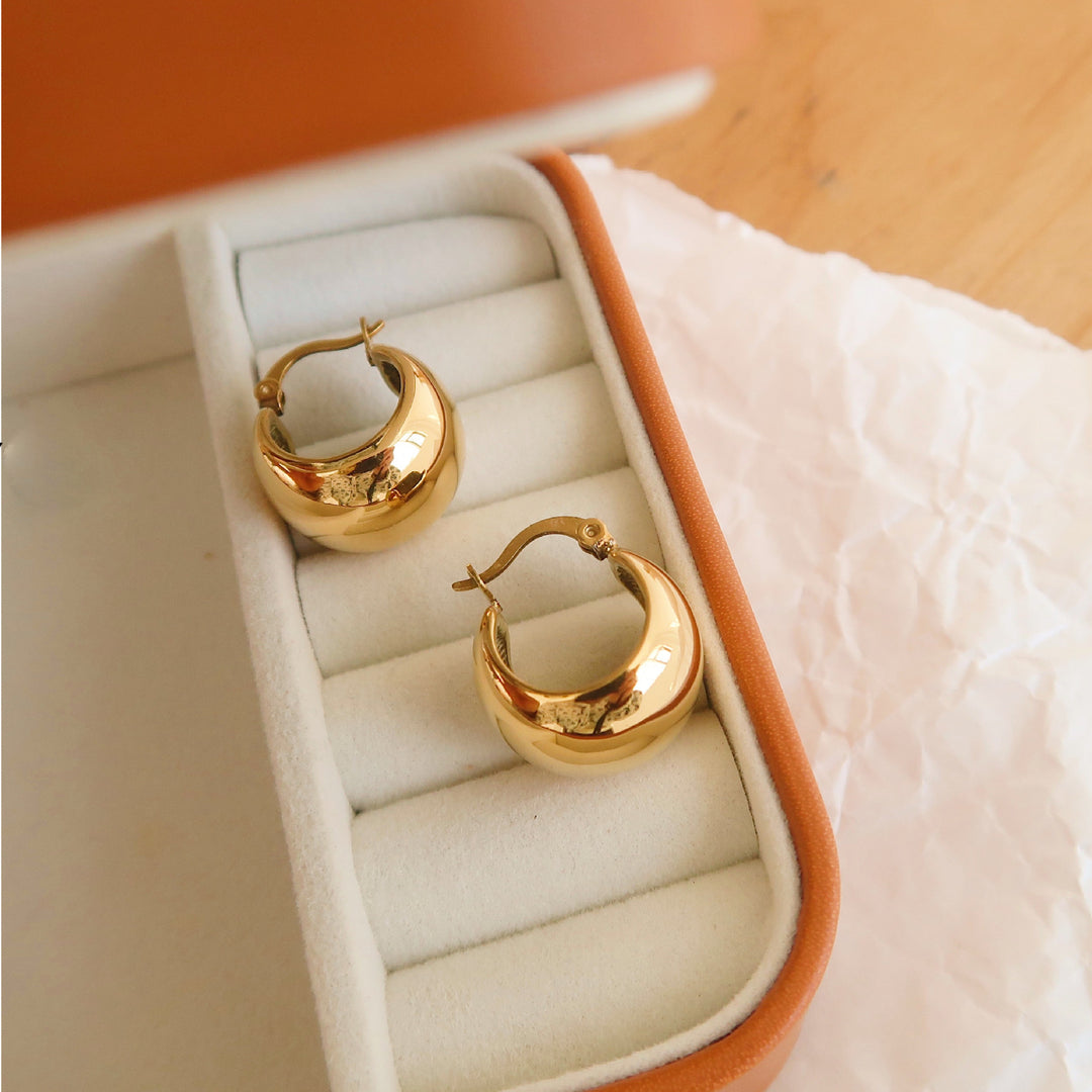 Vintage Hemisphere Earrings