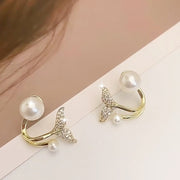 Mermaid Tail Pearl Earrings