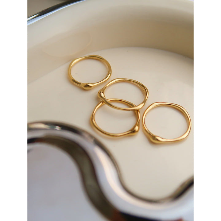 Irregular Basic Thin Ring