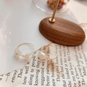 Natural freshwater pearl ring