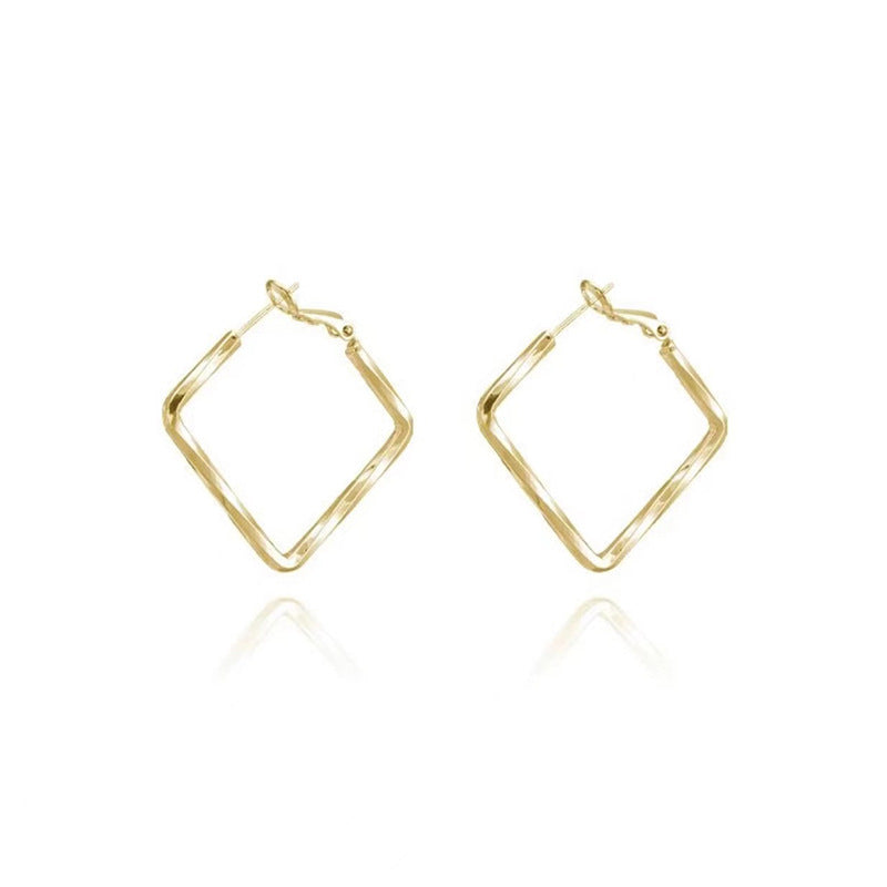 Square Hoop Earrings