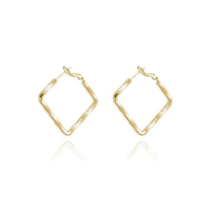 Square Hoop Earrings