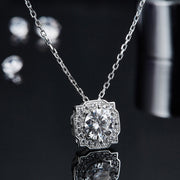 Moissanite 925 Silver Harry Winston Necklace