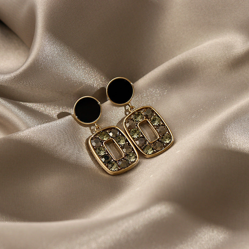 Crystal Valentina Statement Earrings