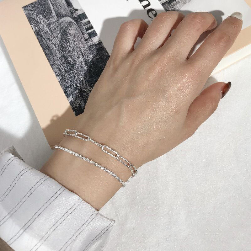925 Sterling Silver SPARKLING BRACELET