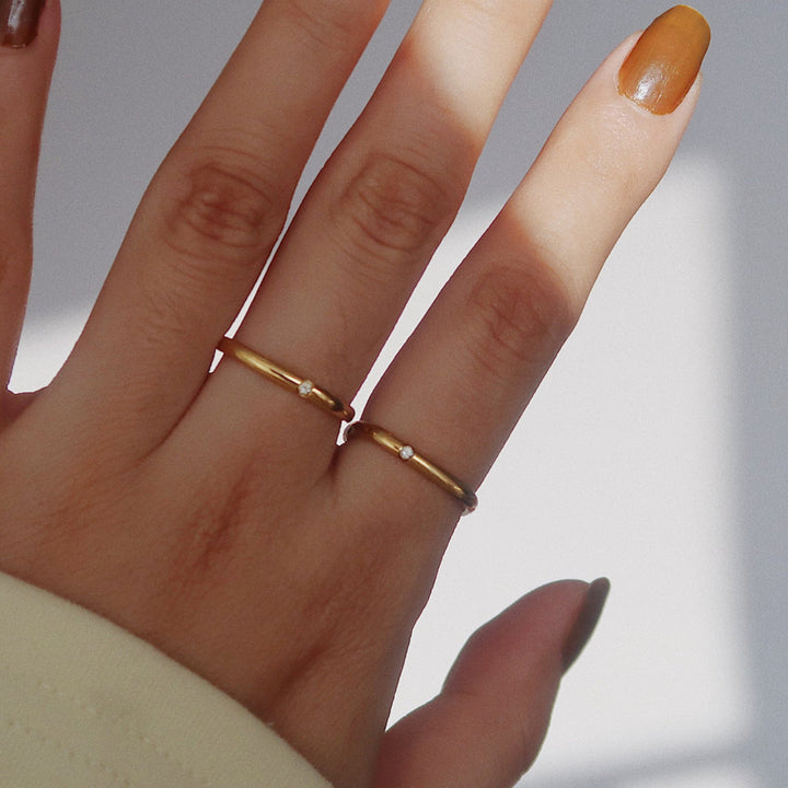 Square Thin Ring
