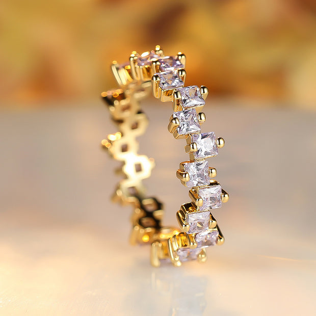 Crushed Diamond Sparkle Ring