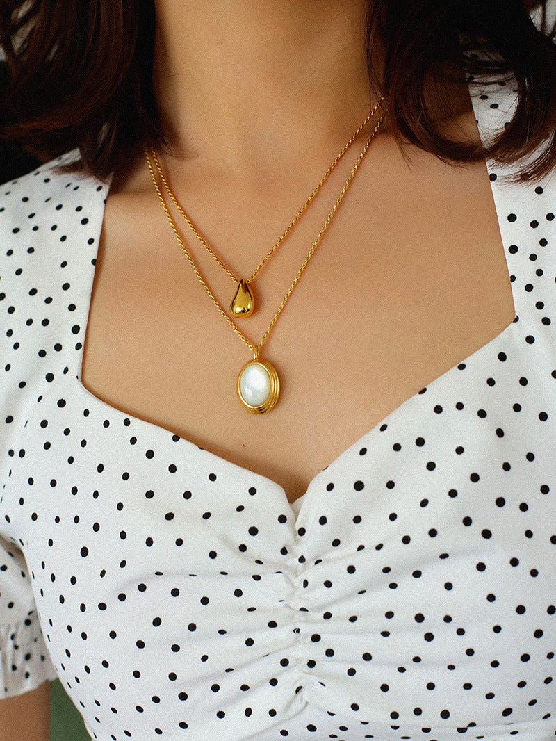 Natural Stone Onyx Necklace