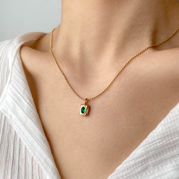Vintage Gemstone Necklace