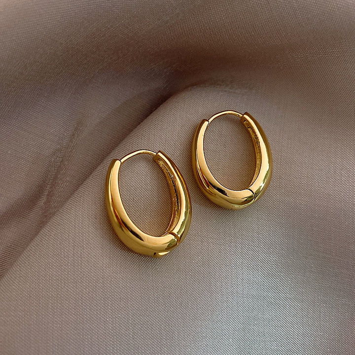 Simple Basic Hoop Earrings