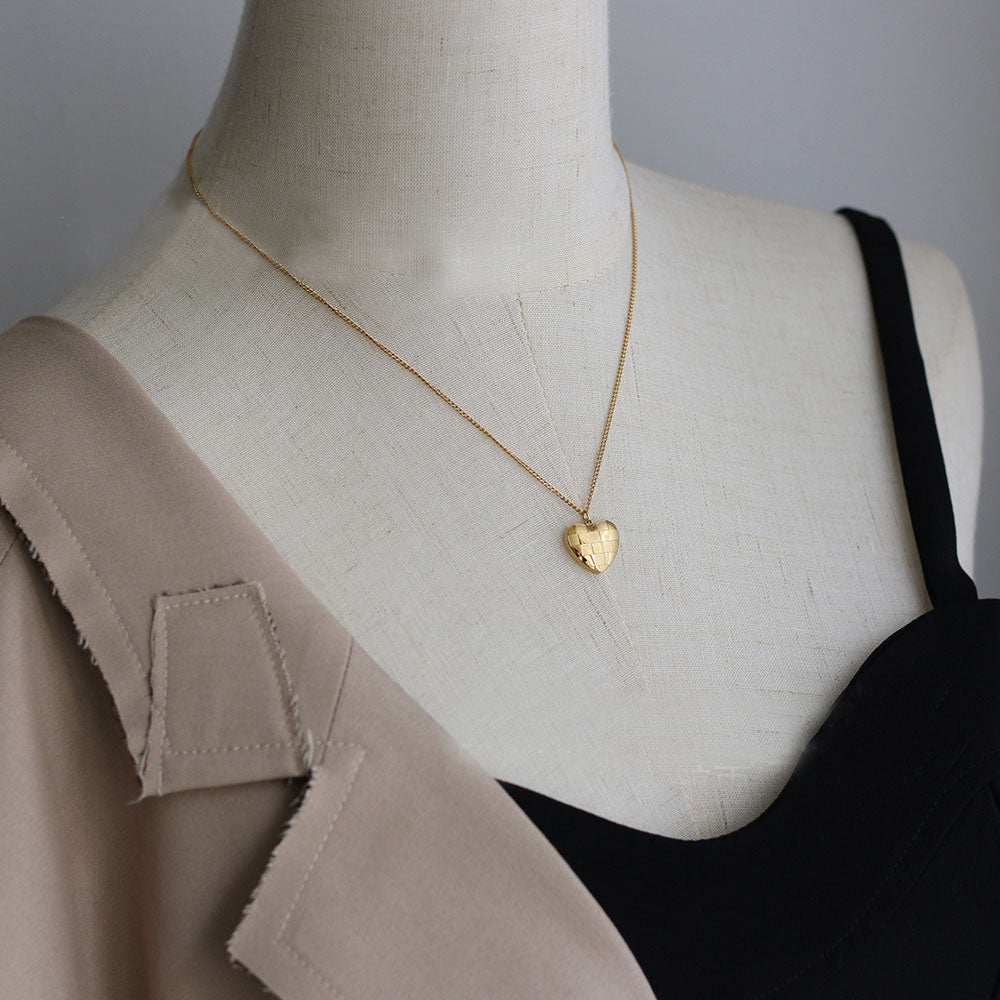 Love Checkerboard Necklace