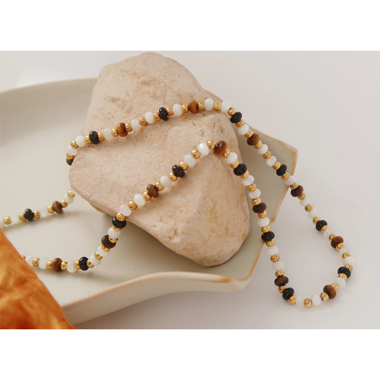 Natural Stone Vintage Necklace