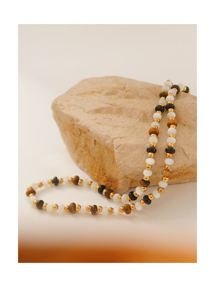 Natural Stone Vintage Necklace