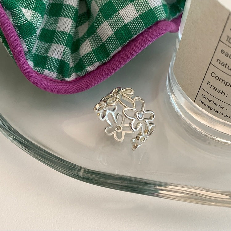 Openwork Floral Ring