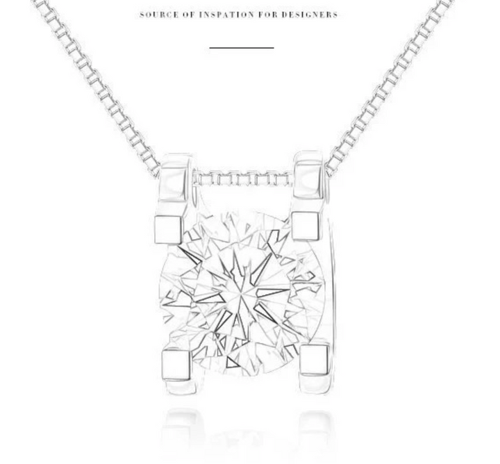 Midsummer Garden Moissanite Necklace