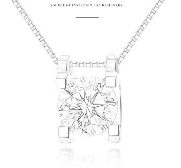 Midsummer Garden Moissanite Necklace