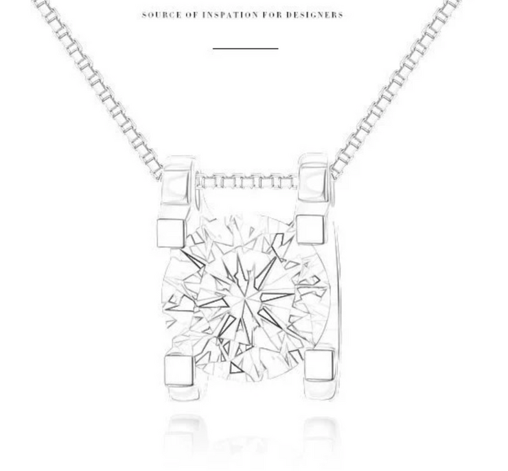 Midsummer Garden Moissanite Necklace