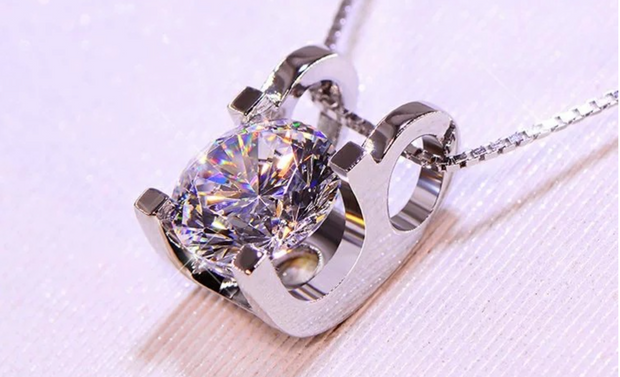 Midsummer Garden Moissanite Necklace