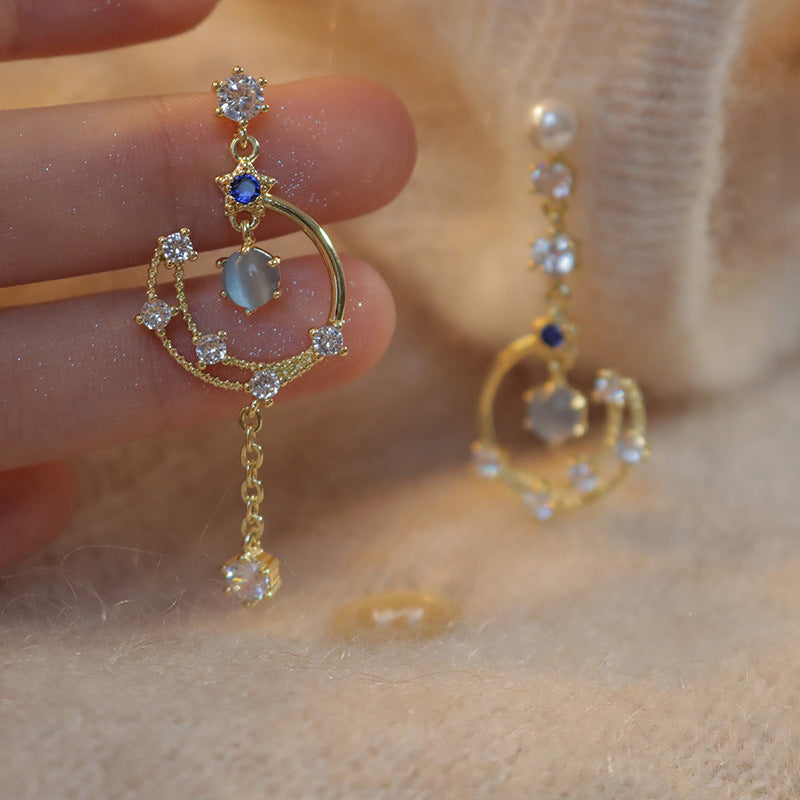 Crystal Studded Earrings