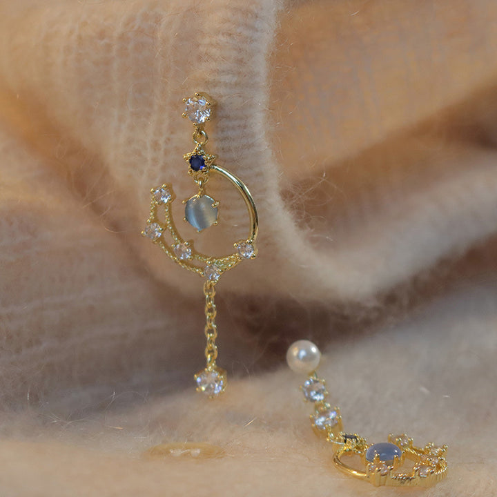 Crystal Studded Earrings