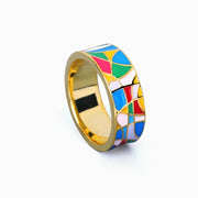 Artist Enamel Ring