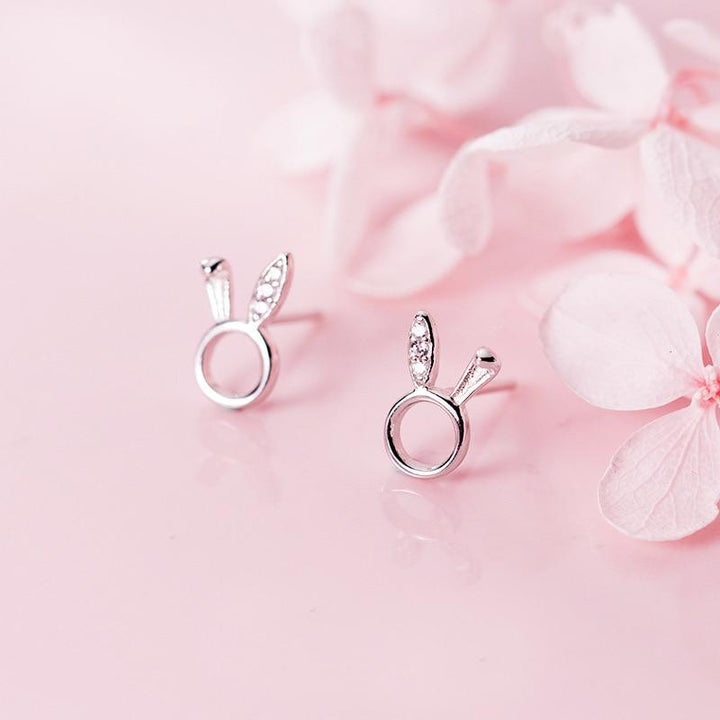 Bunny 925 Sterling Silver Earrings
